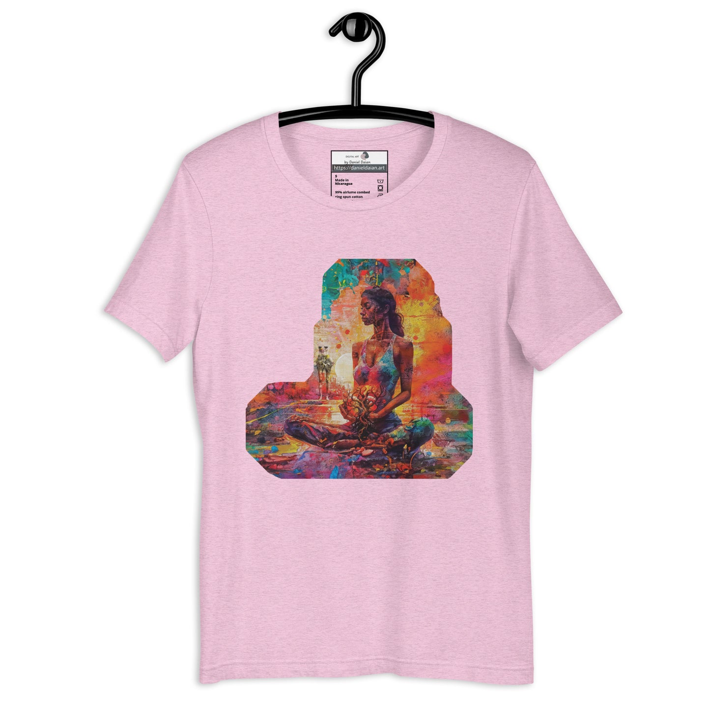 "heart's lullaby" - unisex t-shirts - light colors
